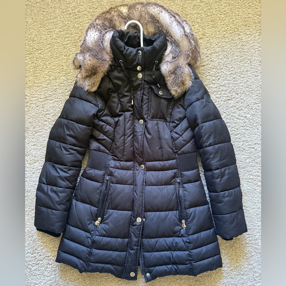 Laundry By Shelli Segal Black Winter Jacket